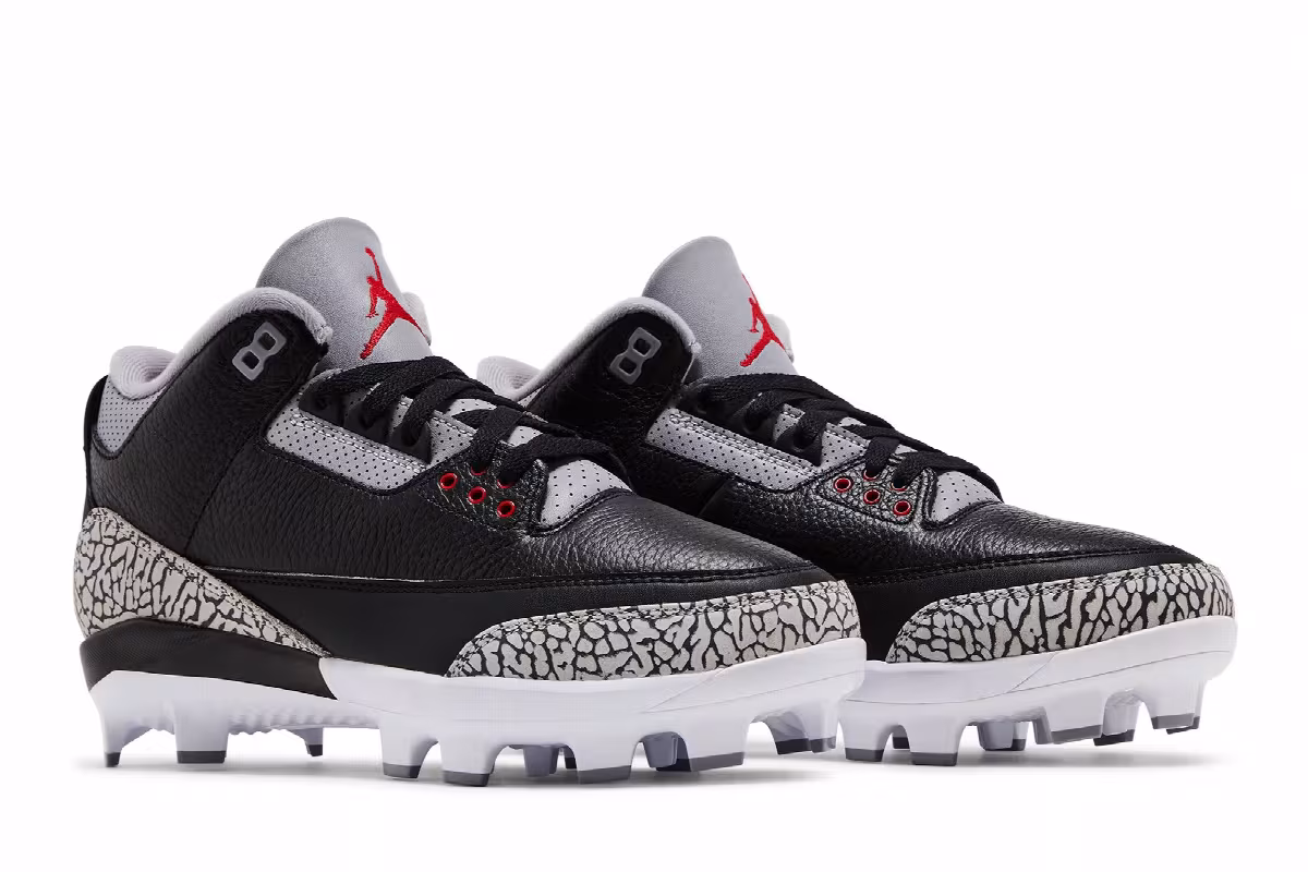 Air Jordan 3 MCS Black Cement, view 9