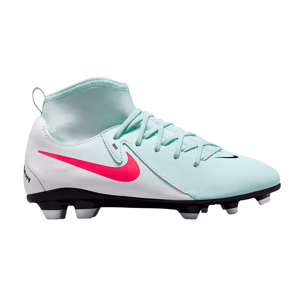 Nike Jr. Phantom Luna 2 Club GS Mint/Off Noir/Atomic Red