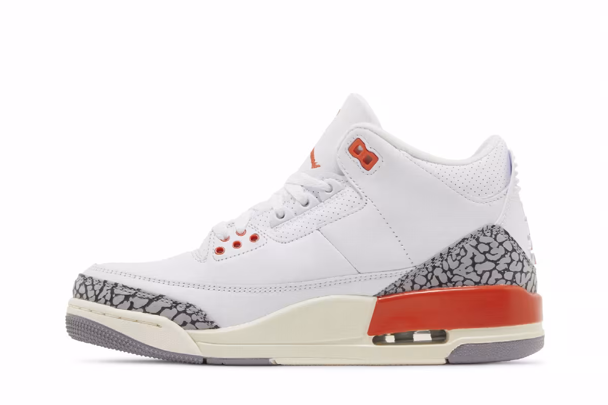 Women's Air Jordan 3 Georgia Peach, view 4
