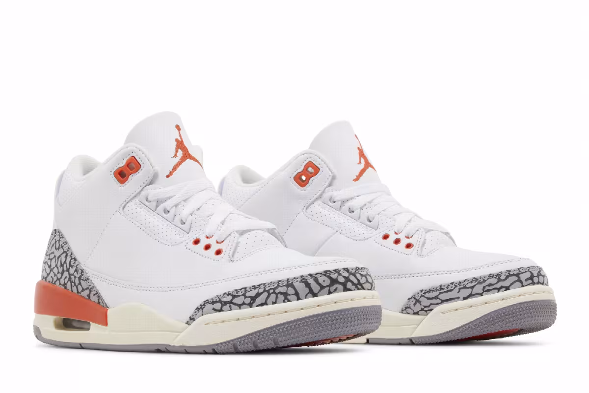 Women's Air Jordan 3 Georgia Peach, view 9