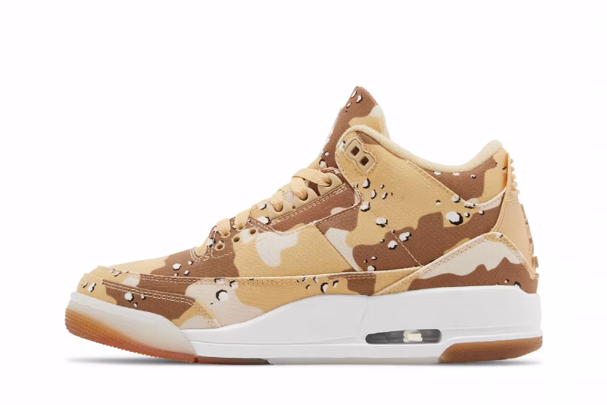 WNBA x Women's Air Jordan 3 Desert Camo, view 4