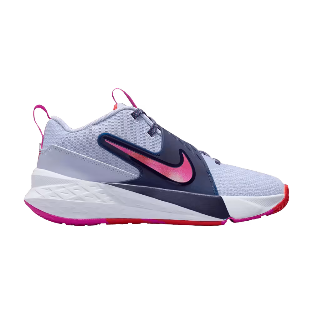 Nike Team Hustle D12 GS Ghost Fire Pink