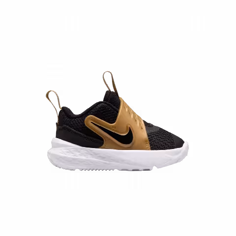 Nike Team Hustle D12 TD 'Black Metallic Gold'