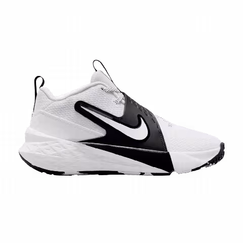 Nike Team Hustle D12 GS 'White Black'