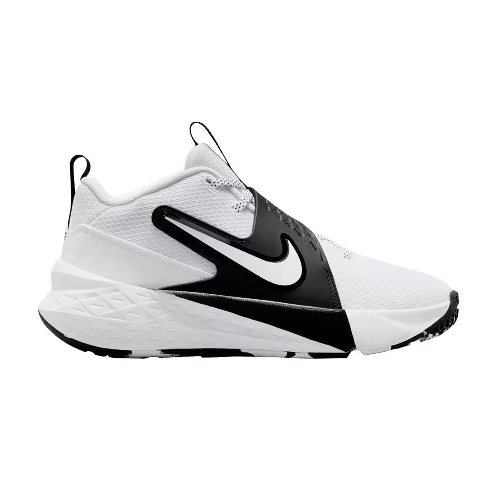 Nike Team Hustle D12 GS White Black