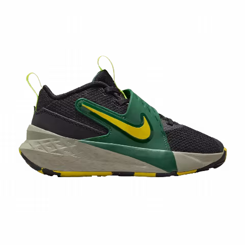 Nike Team Hustle D12 PS 'Black Fir Bright Citron'