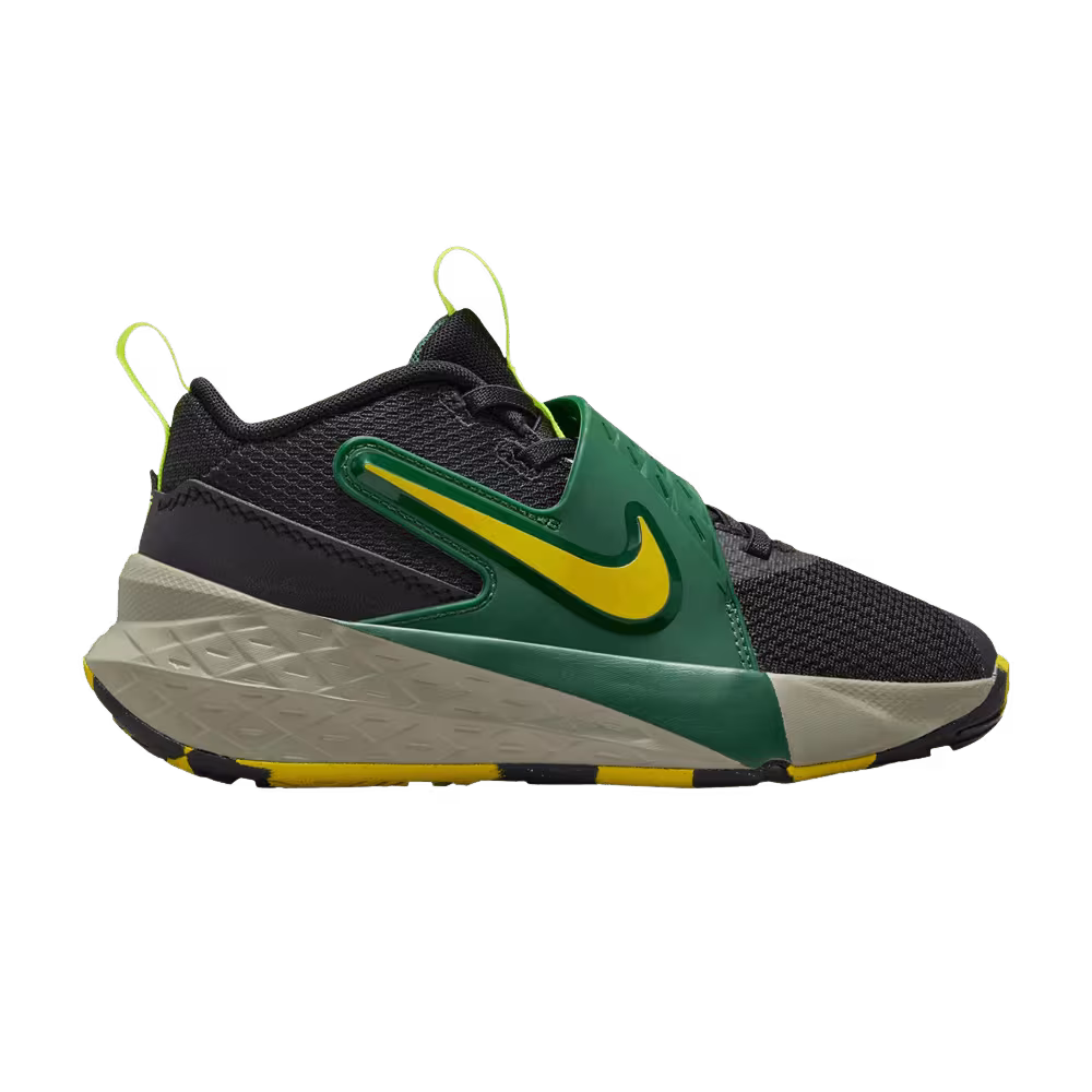 Nike Team Hustle D12 PS Black Fir Bright Citron