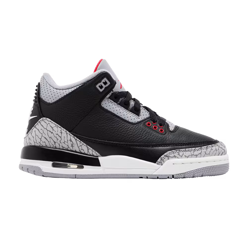 Air Jordan 3 OG GS Black Cement 2024
