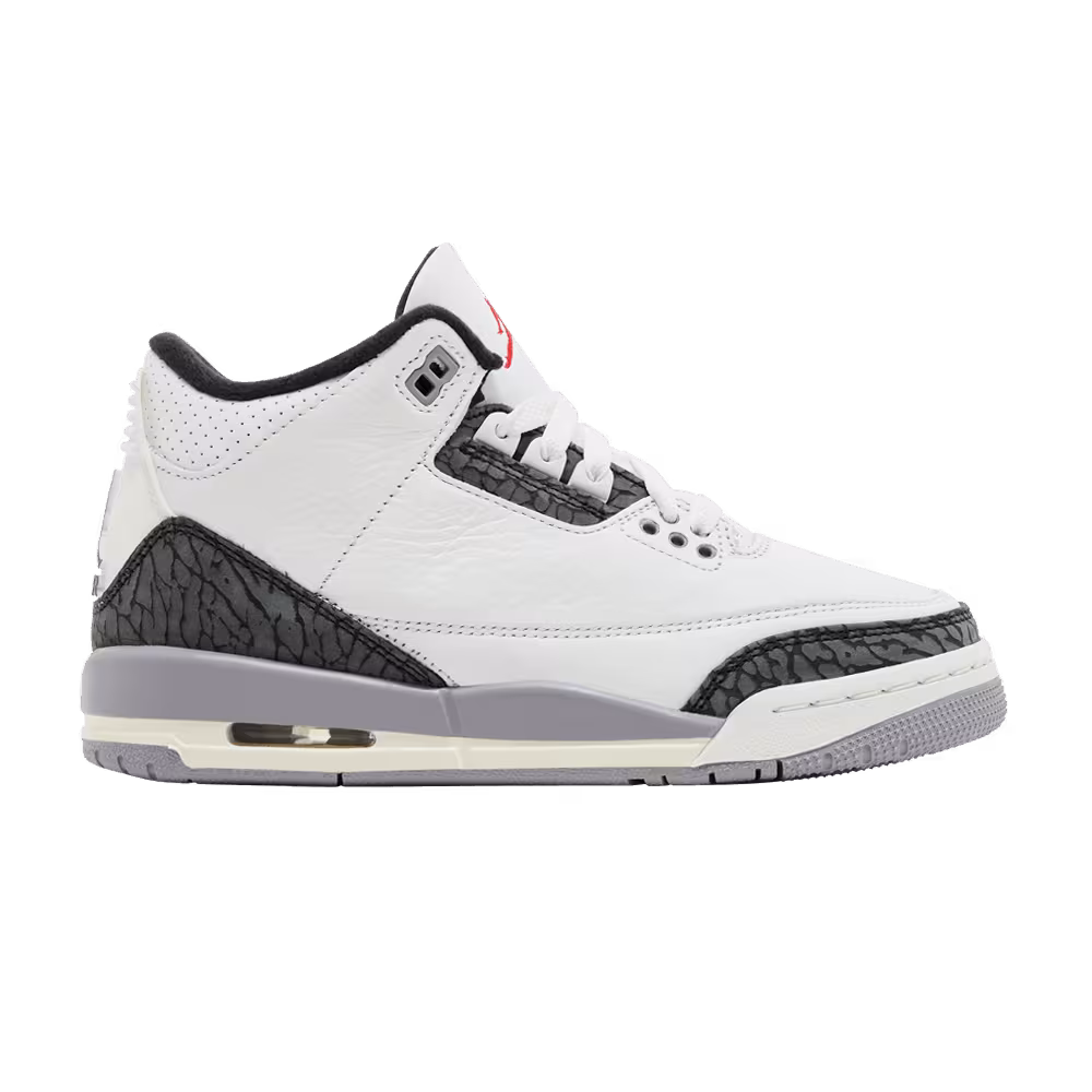 Air Jordan 3 GS Cement Grey