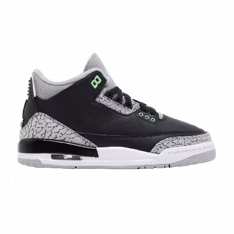 Air Jordan 3 Retro GS 'Green Glow'
