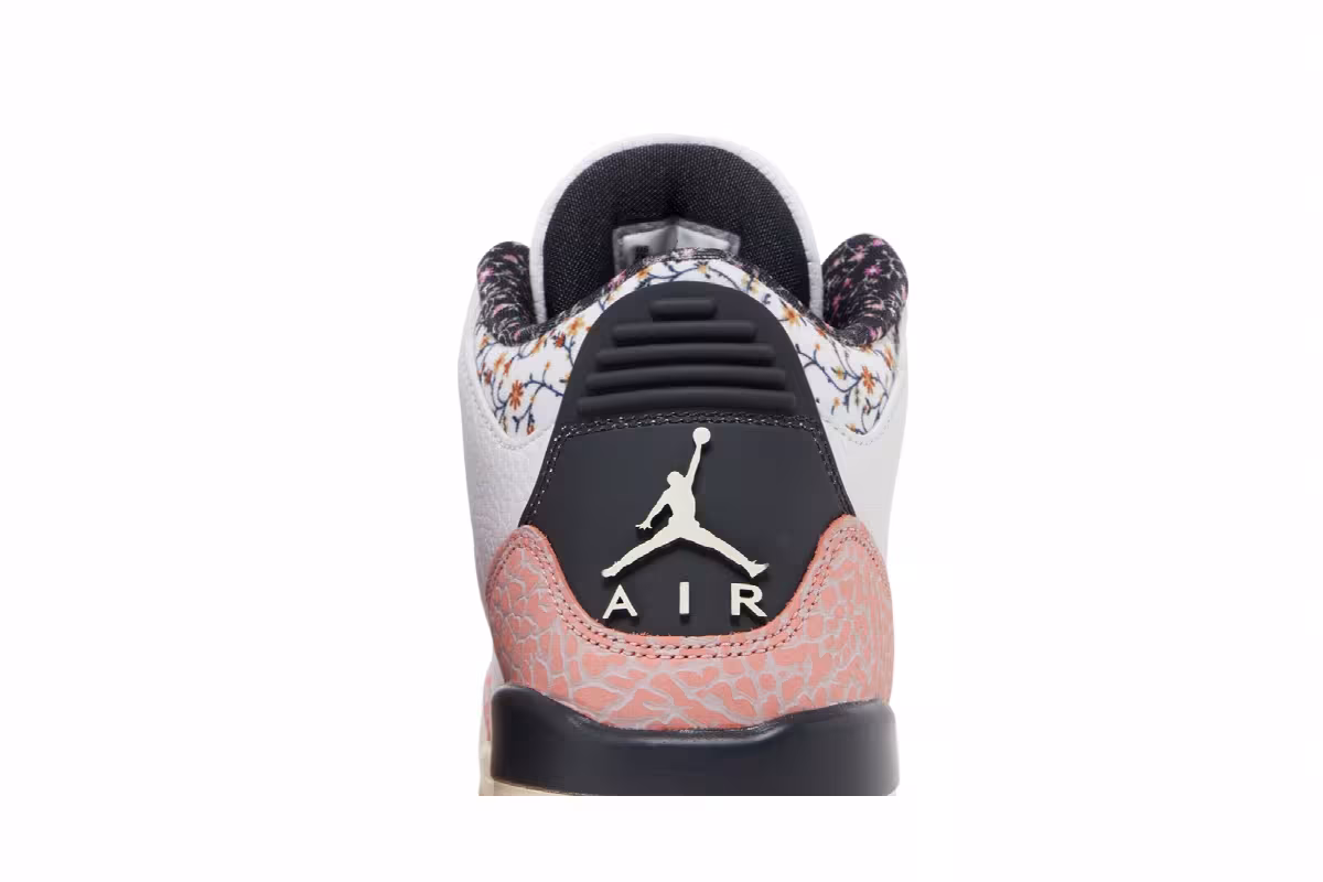 Air Jordan 3 GS Vintage Floral, view 8