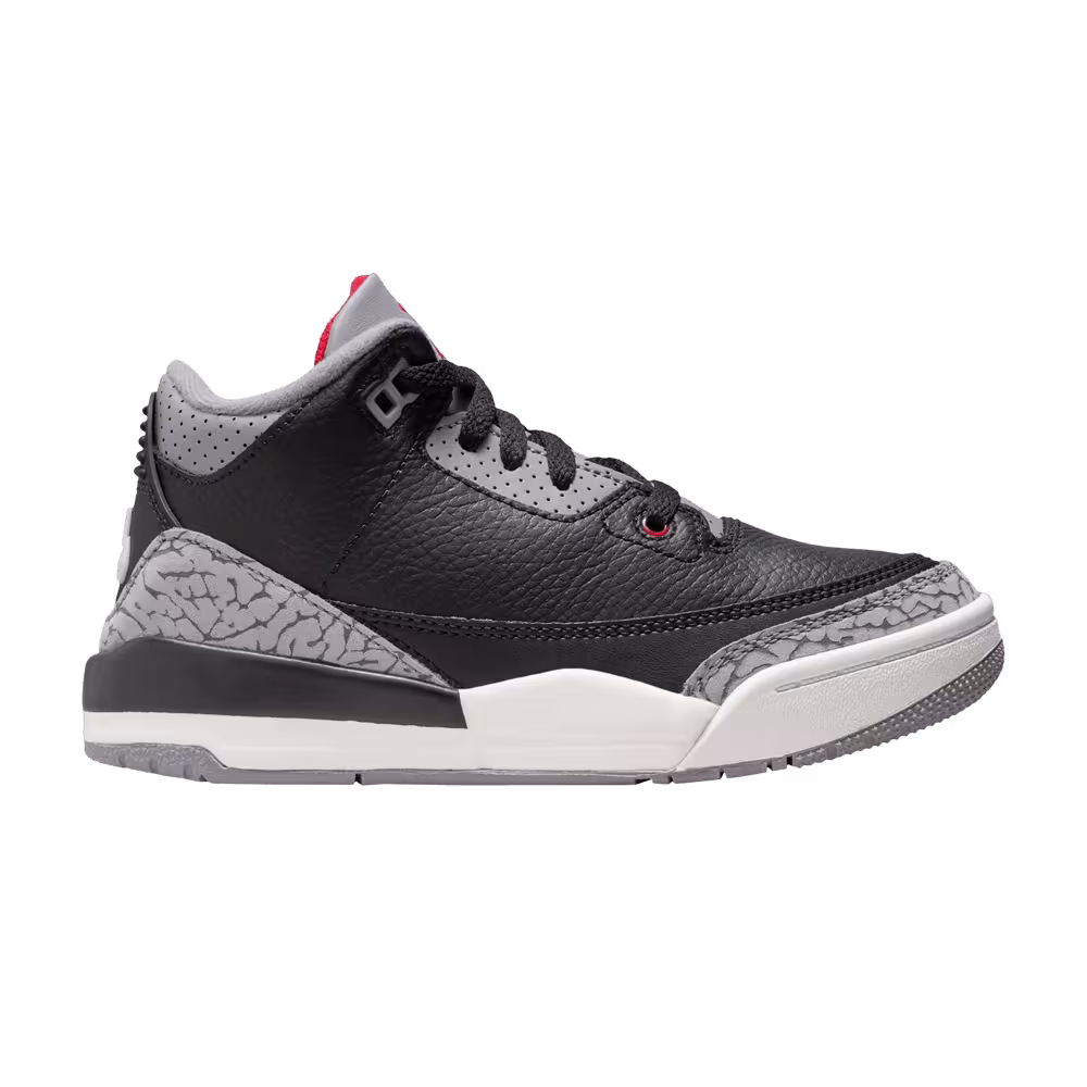 Air Jordan 3 OG PS Black Cement 2024