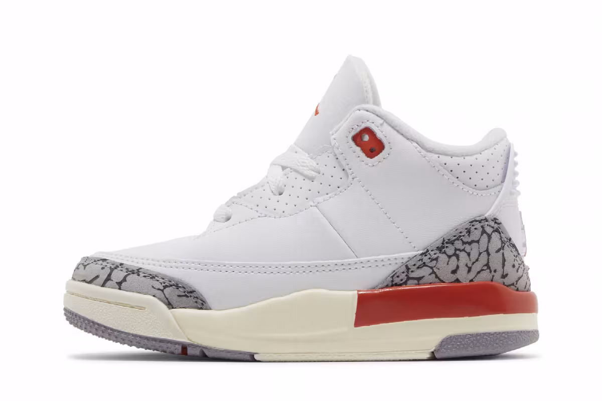 Air Jordan 3 TD Georgia Peach, view 4