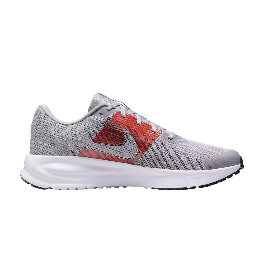 Nike Run Defy Wolf Grey Bright Crimson
