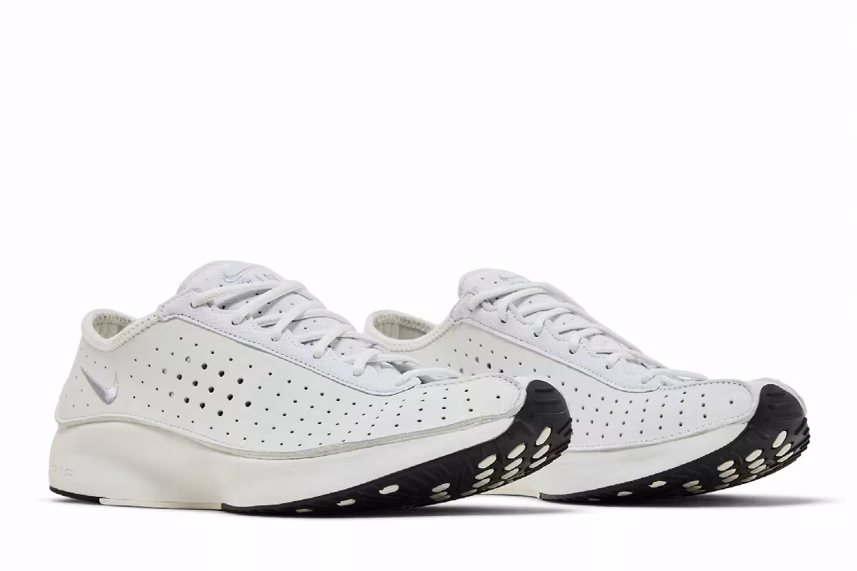 Nike Women's Air Superfly Summit White Metallic Silver, view 9