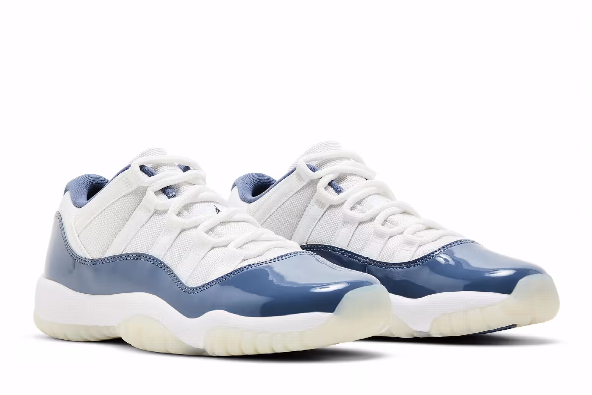Air Jordan 11 Low GS Diffused Blue, view 9