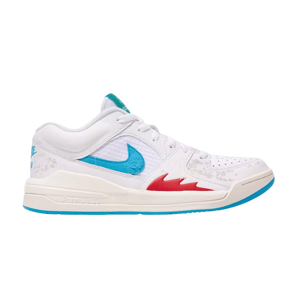 SoleFly x Formula 1 x Air Jordan Women's Jordan Stadium 90 Miami Grand Prix Pack - White Aqua