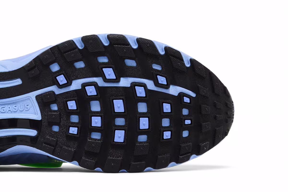 Nike Pegasus Wave Gradient Cage - Green Strike Aluminum, view 6