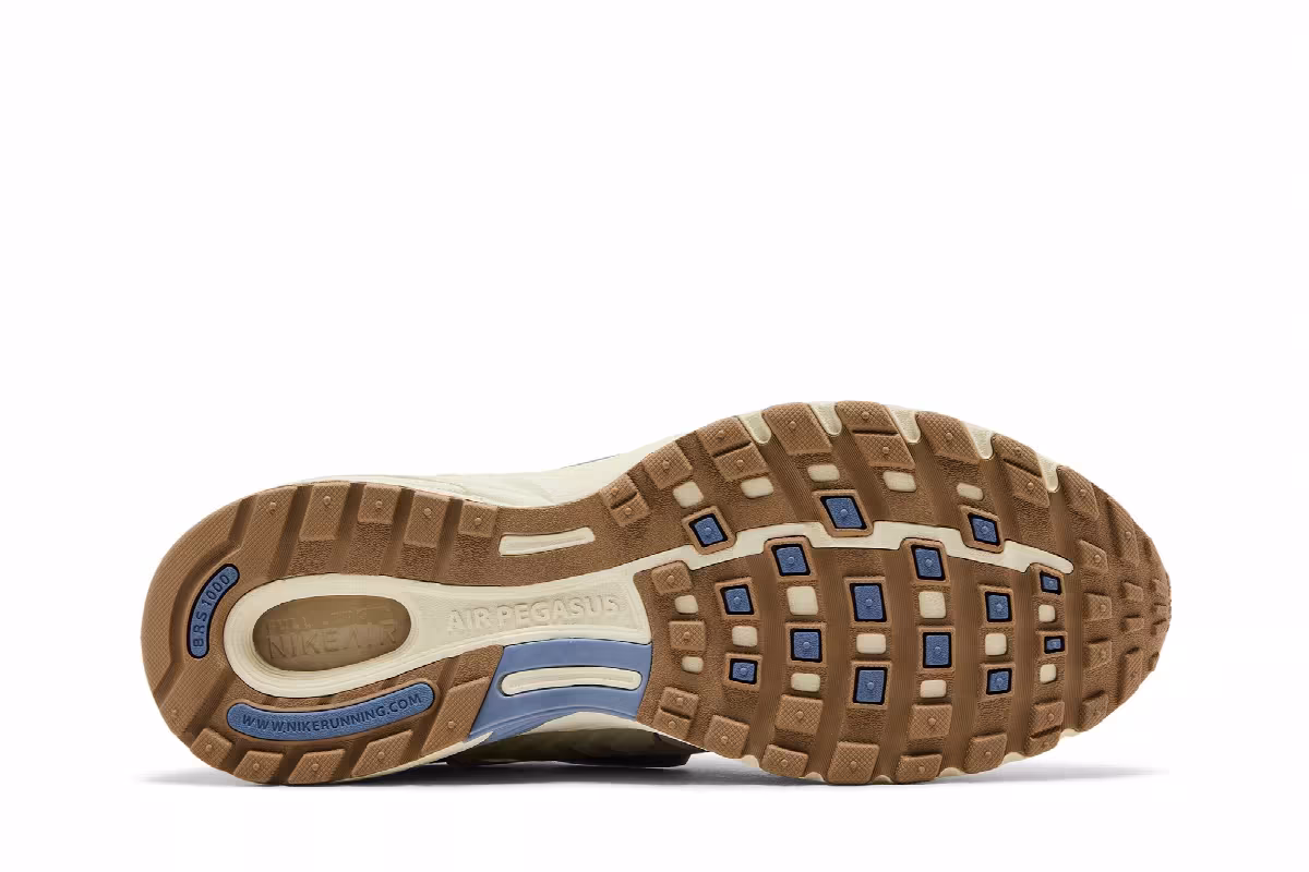 Nike Pegasus Wave Premium Light Orewood Brown Hemp, view 5