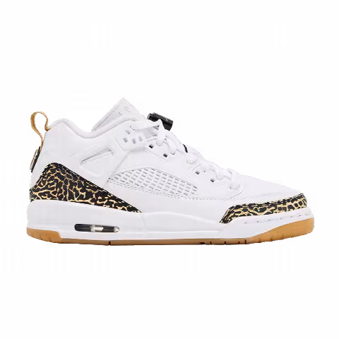 Air Jordan Spizike Low GS 'White Black Metallic Gold'