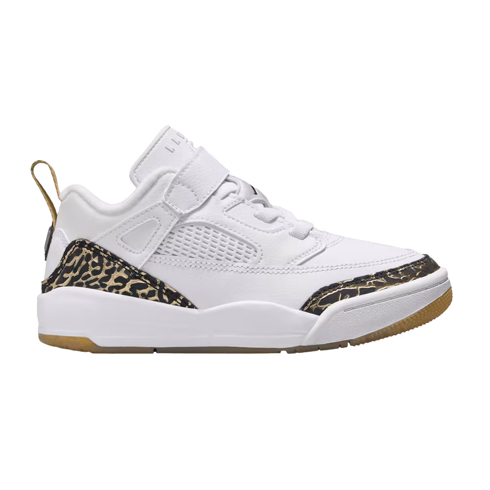 Air Jordan Spizike Low PS White Black Metallic Gold