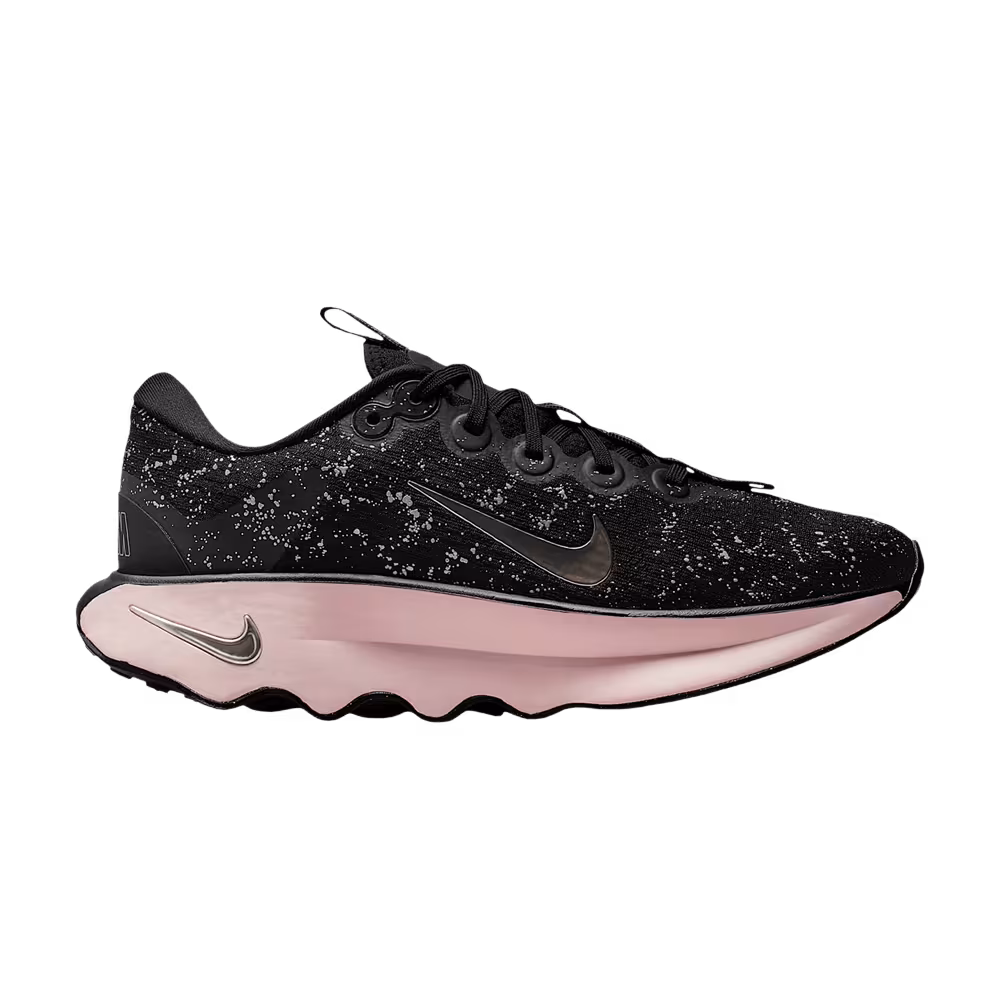 Nike Women's Motiva SE Black/Silt Red/Metallic Silver