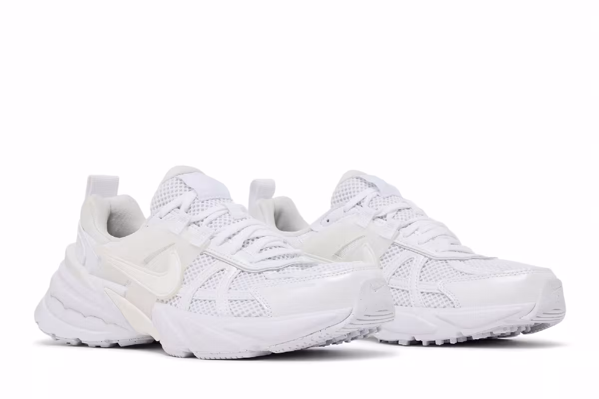 Nike Women's V2K Run Triple White, view 9