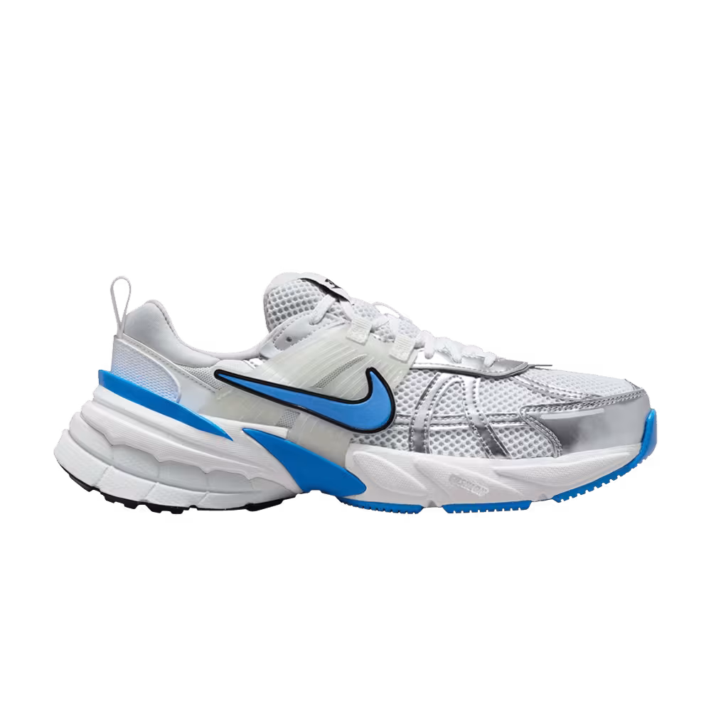 Nike Women's V2K Run Pure Platinum Light Photo Blue