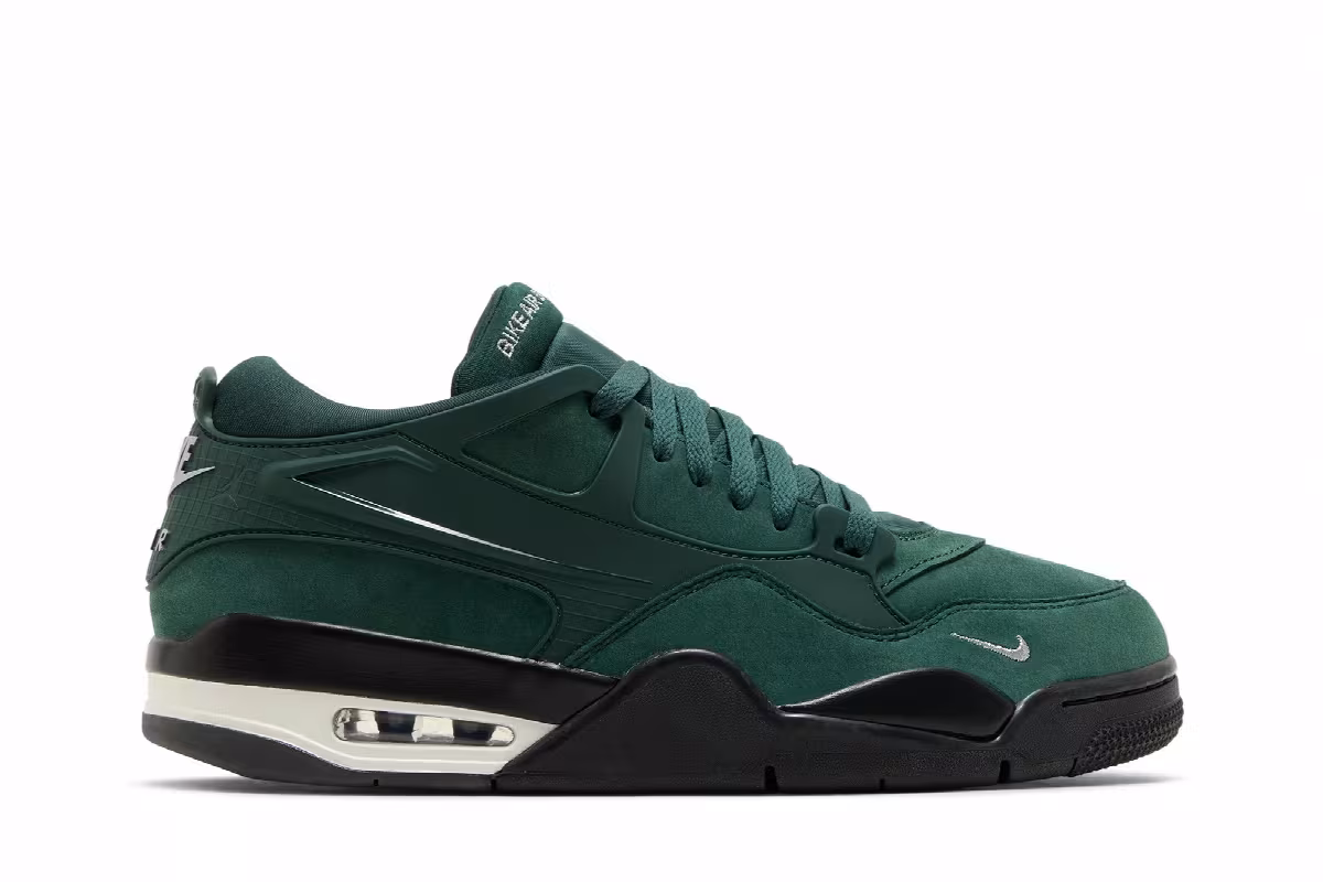 Nigel Sylvester x Air Jordan 4 RM SP Fence Green, view 2