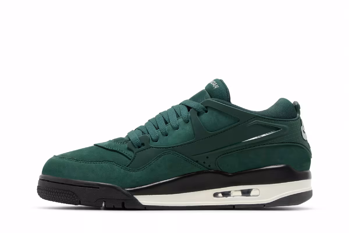 Nigel Sylvester x Air Jordan 4 RM SP Fence Green, view 4