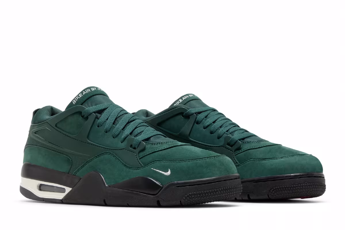 Nigel Sylvester x Air Jordan 4 RM SP Fence Green, view 9