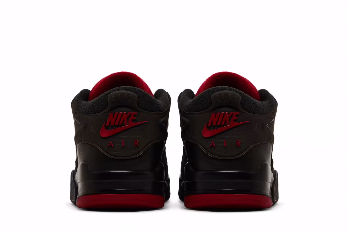 Air Jordan 4 RM Black Varsity Red, view 7