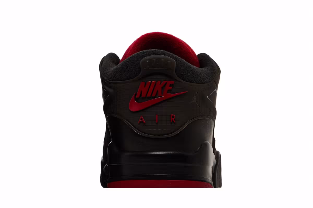 Air Jordan 4 RM Black Varsity Red, view 8