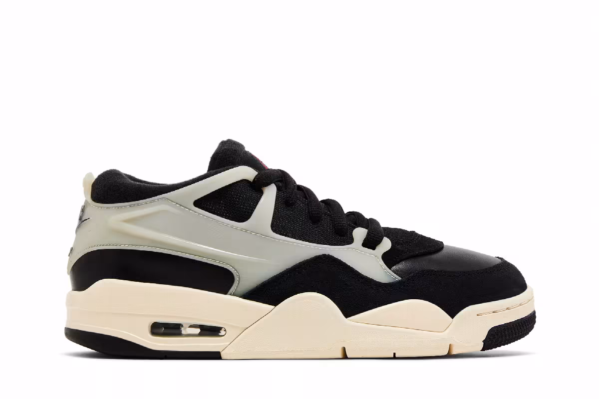 Air Jordan 4 RM GS Black Sail, view 2