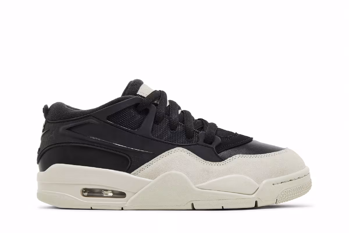 Air Jordan 4 RM GS Black Light Bone, view 2