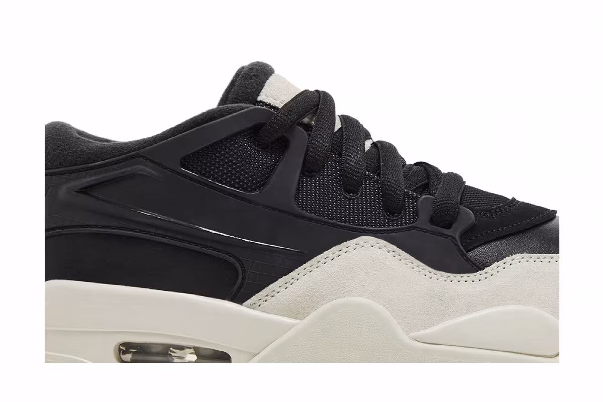 Air Jordan 4 RM GS Black Light Bone, view 3