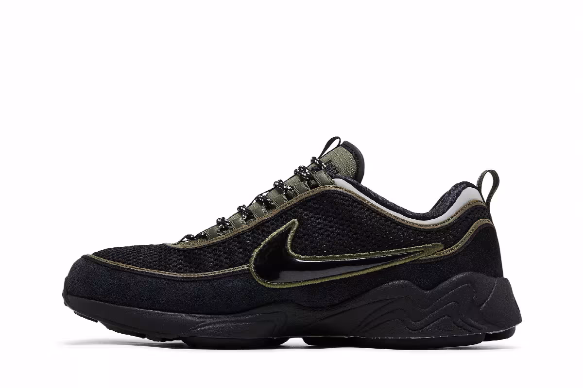 Undefeated x Nike Air Zoom Spiridon SP Cargo Khaki, view 4