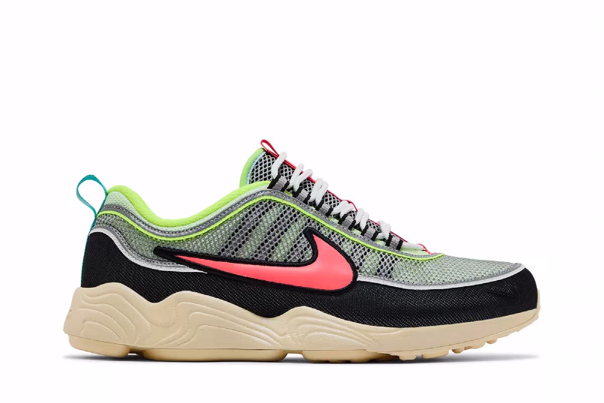 Nike Air Zoom Spiridon Barely Volt Hot Punch, view 2