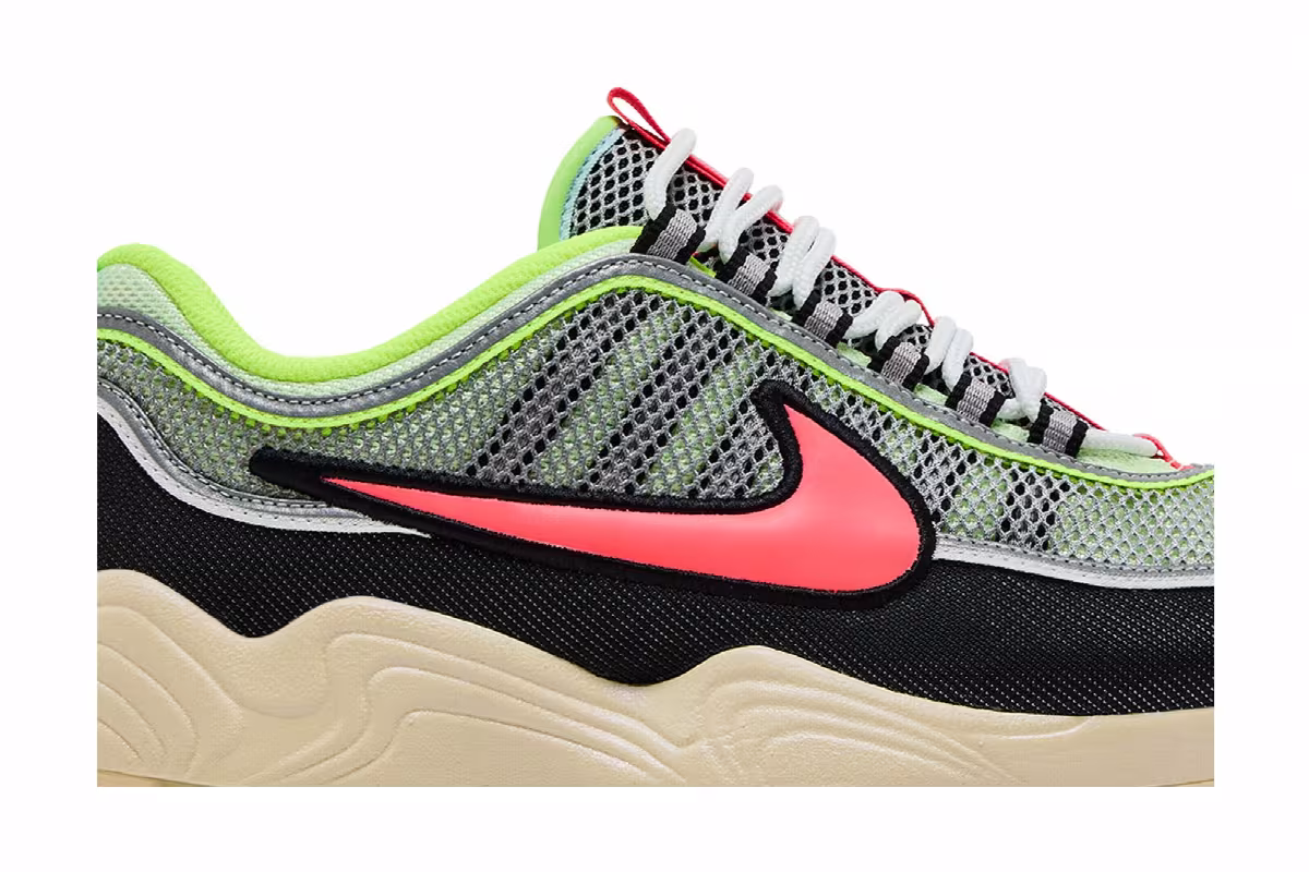 Nike Air Zoom Spiridon Barely Volt Hot Punch, view 3