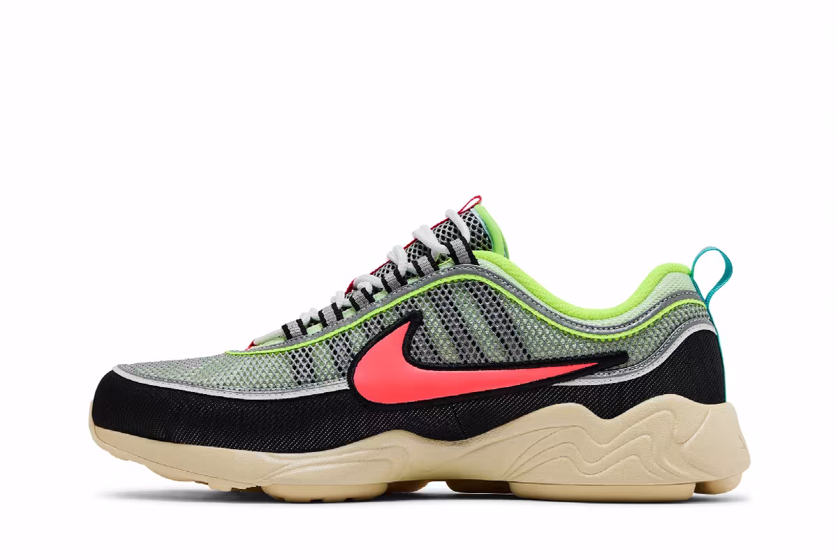 Nike Air Zoom Spiridon Barely Volt Hot Punch, view 4