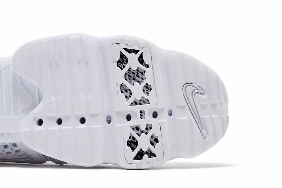 Nike Air Zoom Spiridon Cage 2 Triple White 2025, view 6