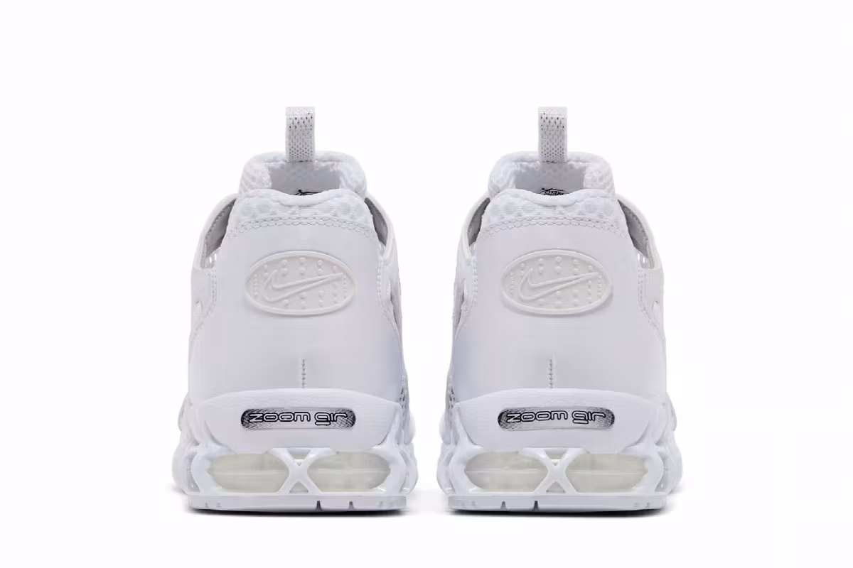 Nike Air Zoom Spiridon Cage 2 Triple White 2025, view 7