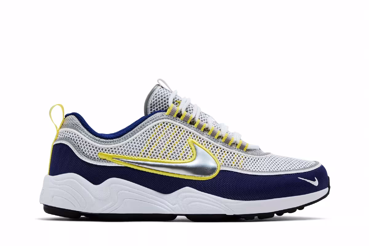 Nike Air Zoom Spiridon SP Deep Royal Yellow Strike 2025, view 2