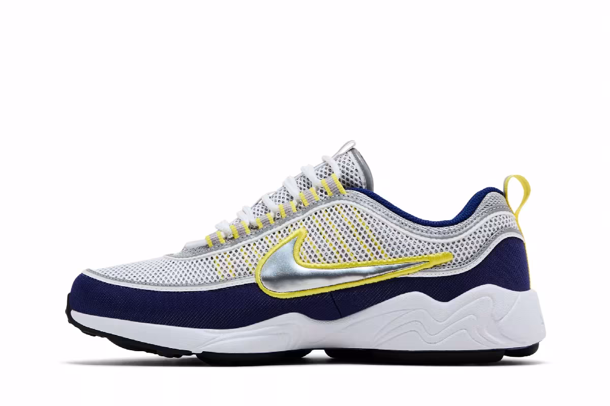 Nike Air Zoom Spiridon SP Deep Royal Yellow Strike 2025, view 4