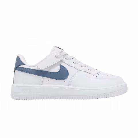 Nike Force 1 Low EasyOn PS 'White Thunderstorm'