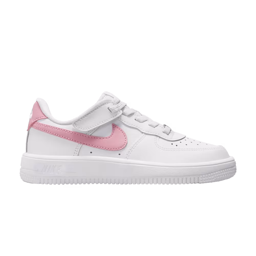 Nike Force 1 Low EasyOn PS White Medium Soft Pink