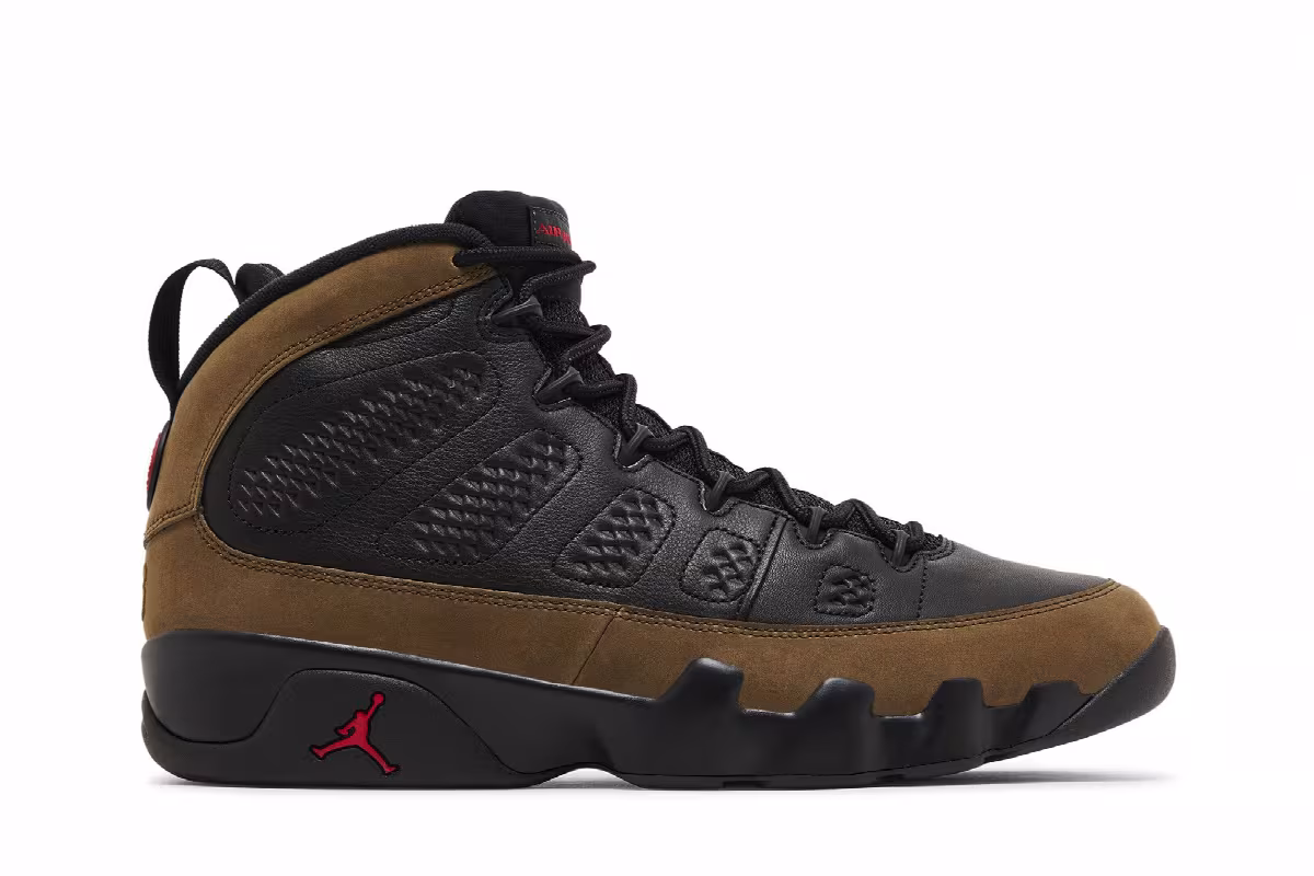 Air Jordan 9 Olive 2024, view 2