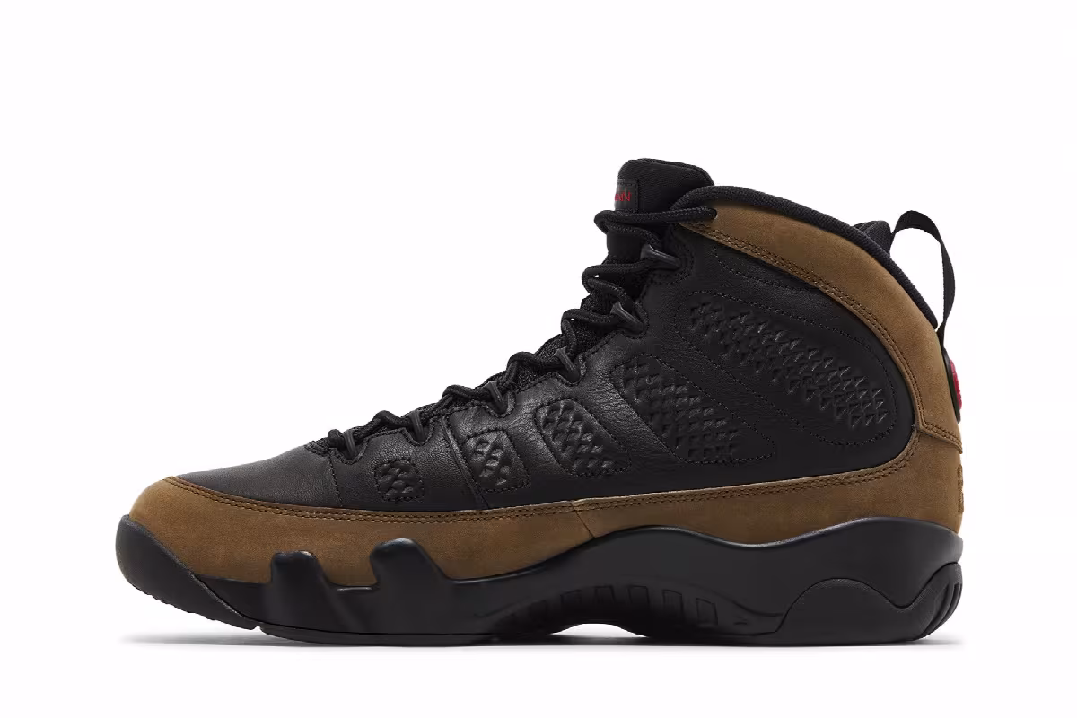 Air Jordan 9 Olive 2024, view 4