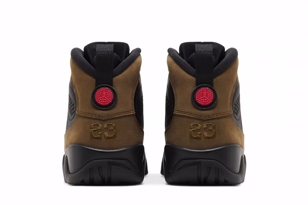 Air Jordan 9 Olive 2024, view 7