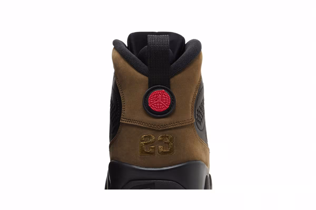 Air Jordan 9 Olive 2024, view 8